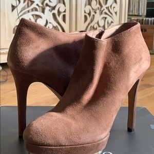 Vince Camuto True Suede Booties, Size 10